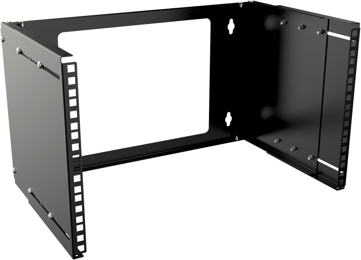 Lanview RAR210BL rack cabinet 6U Wall mounted rack Black