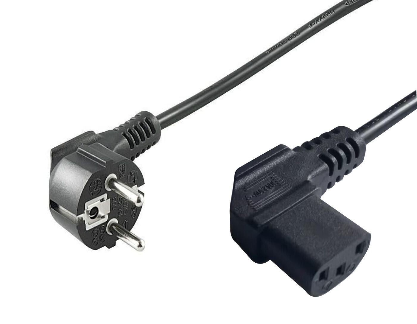 Microconnect PE010530 power cable Black 3 m Power plug type E+F C13 coupler