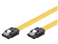 Microconnect SAT15003C6 SATA cable 0.3 m SATA 7-pin Yellow