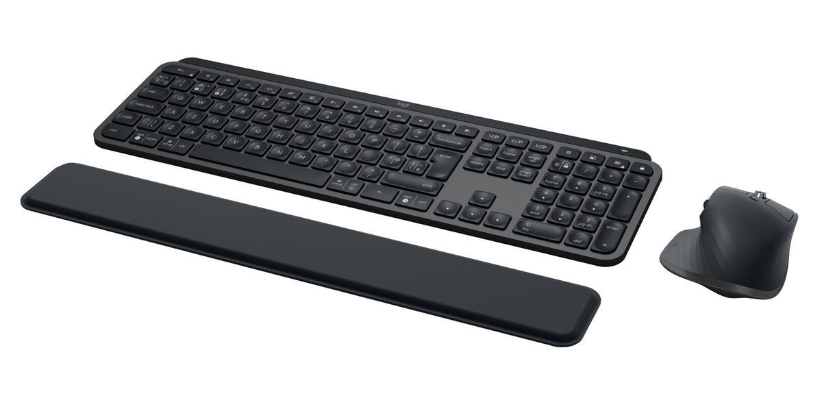 Logitech MX Keys Combo For Business Gen 2 keyboard Mouse included Office RF Wireless + Bluetooth QWERTY UK International Graphite