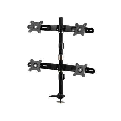 Amer Mounts AMR4P monitor mount / stand 61 cm (24") Desk Black