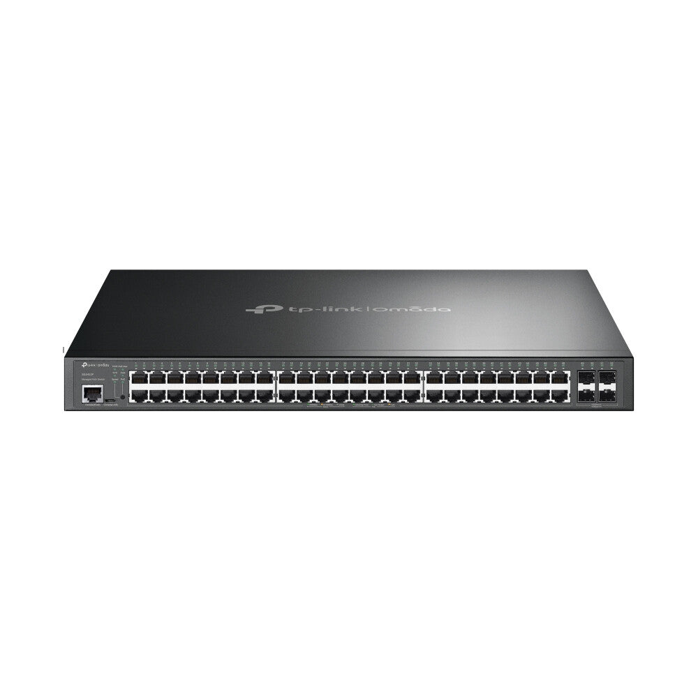 TP-Link Omada 52-Port Gigabit L2+ network switch, Managed, 48-port, Power over Ethernet (PoE)