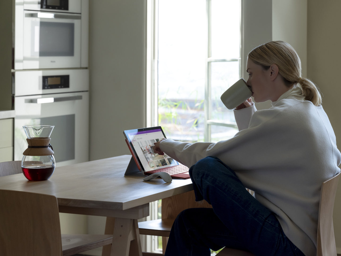 Microsoft Surface Arc mouse Travel Ambidextrous Bluetooth BlueTrack 1000 DPI