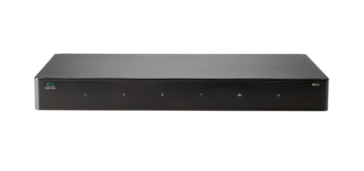 HPE Aruba Networking 9012 (RW) TAA 12xGbE 6xPoE+ Branch 2K Clients - 32 APs Gateway