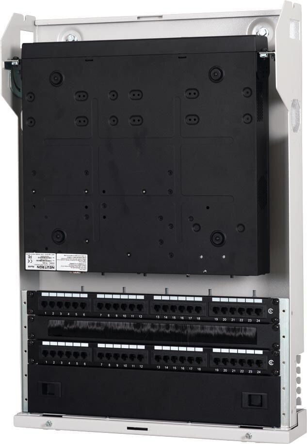 Lanview LVR300728 rack cabinet 3U Wall mounted rack Black