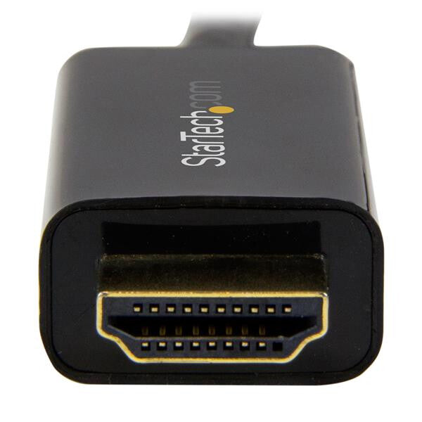 StarTech.com 16.4ft (5m) Mini DisplayPort to HDMI Cable - 4K 30Hz Video - mDP to HDMI Adapter Cable - Mini DP or Thunderbolt 1/2 Mac/PC to HDMI Monitor/Display - mDP to HDMI Converter Cord