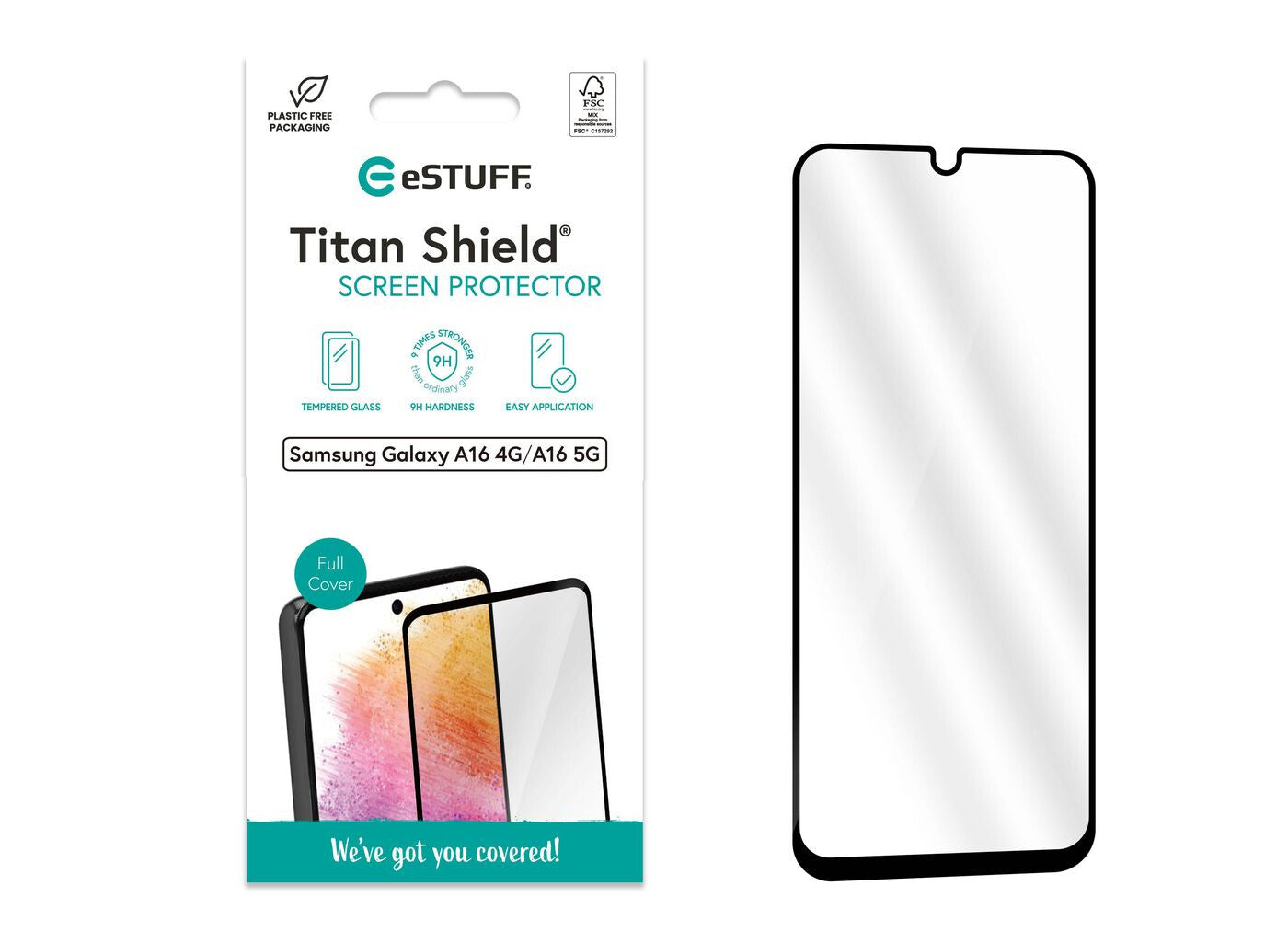 eSTUFF ES504114 mobile phone screen/back protector Samsung 1 pc(s)