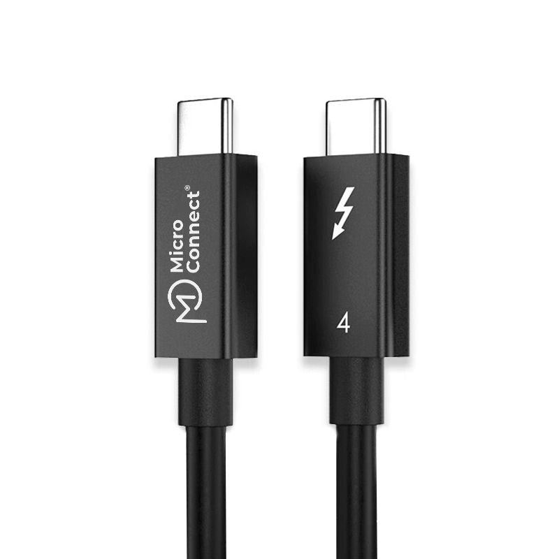Microconnect TB4020 Thunderbolt cable 2 m 40 Gbit/s Black