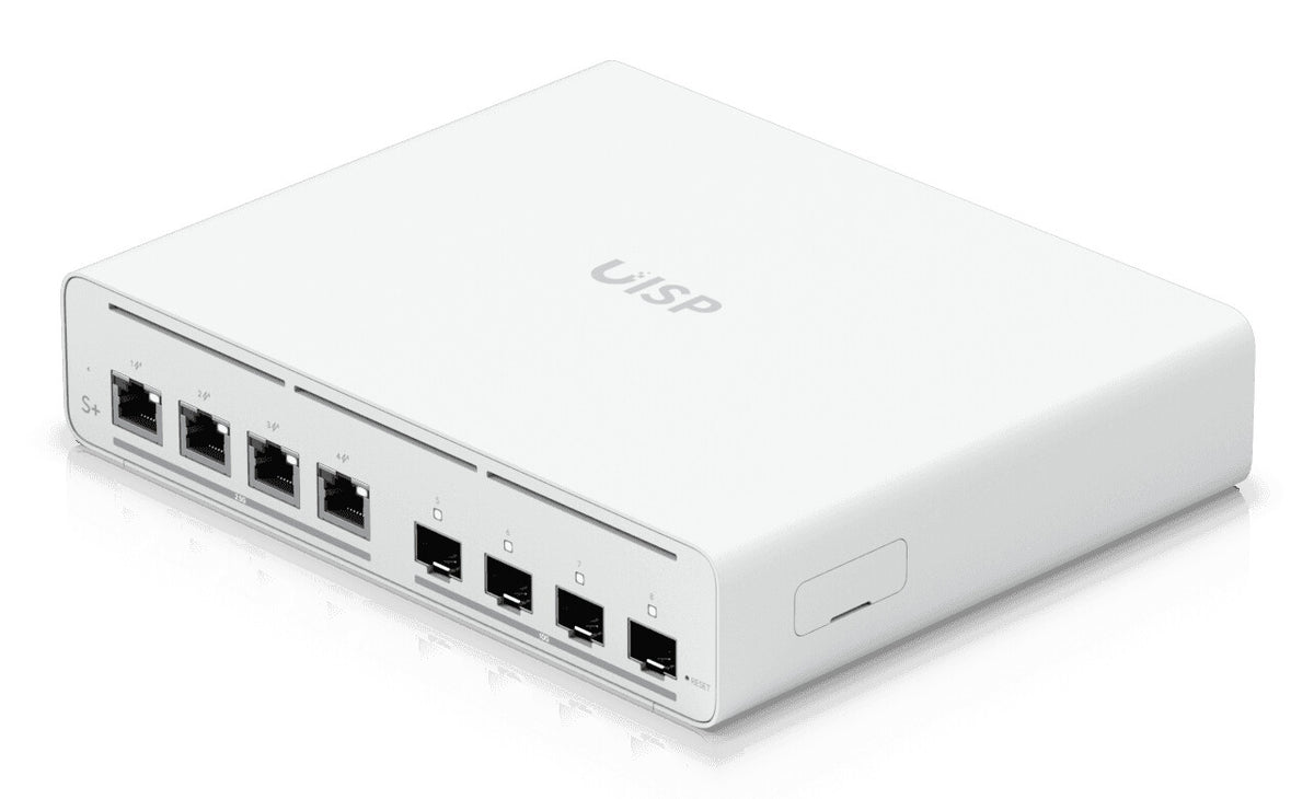 Ubiquiti UISP-S-PLUS network switch, white