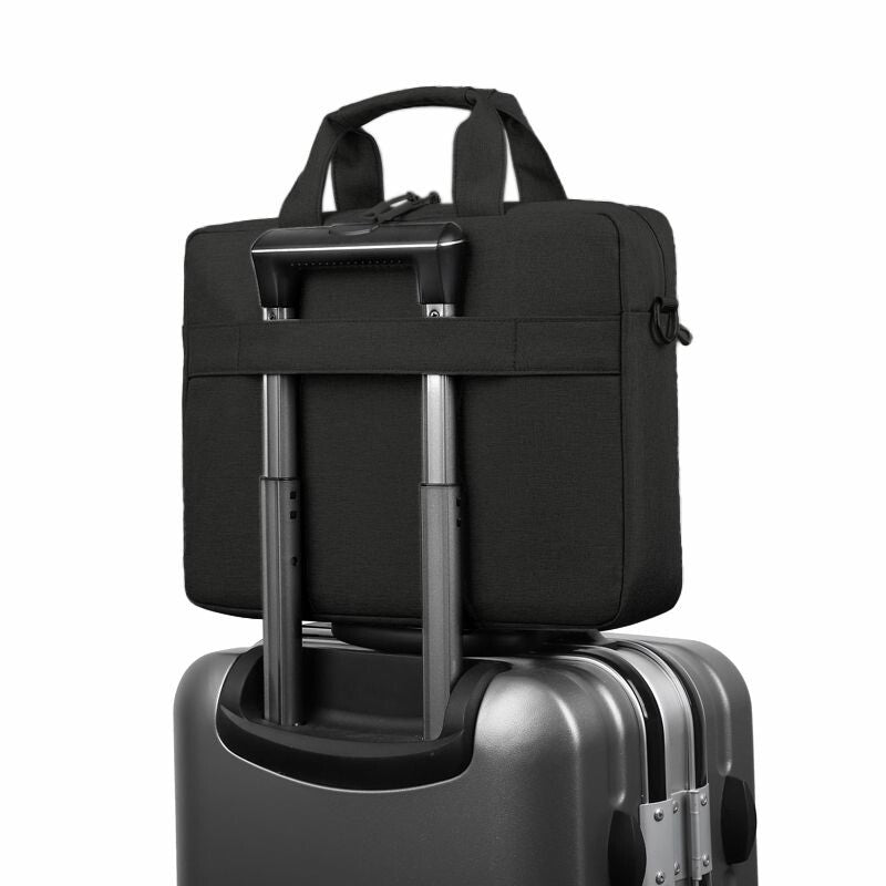 eSTUFF GLB201610 laptop case 35.8 cm (14.1") Toploader bag Black