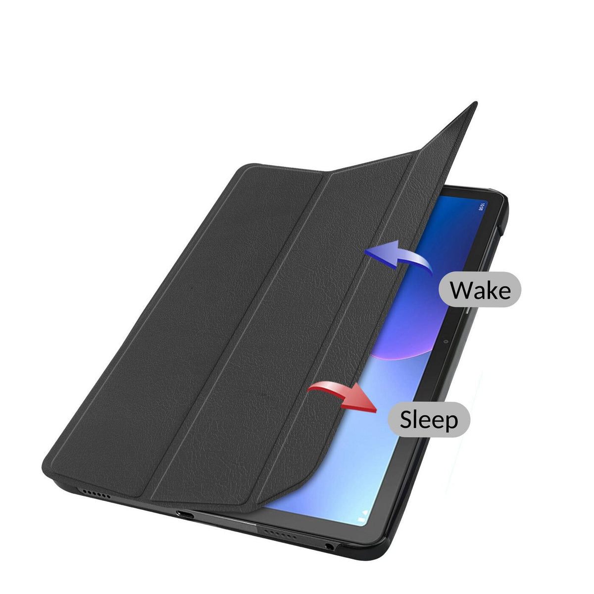 eSTUFF ES685300-BULK tablet case Folio Black