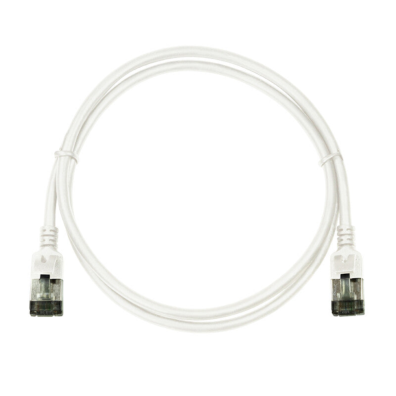 LogiLink CQ9011S networking cable White 0.3 m Cat6a U/FTP (STP)