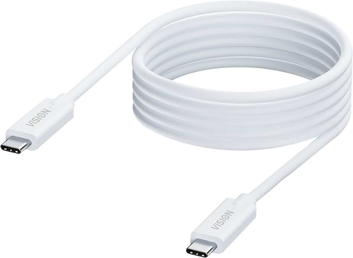 Vision TC 2MUSBC USB cable USB 3.2 Gen 1 (3.1 Gen 1) 2 m USB C White