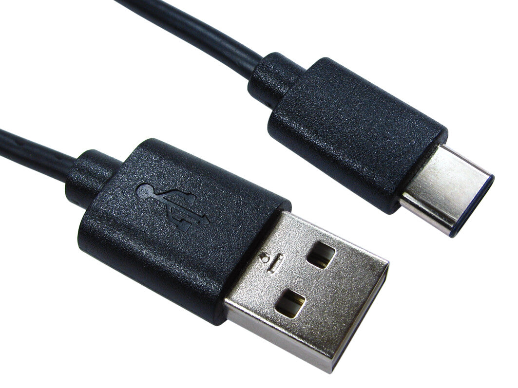 Cables Direct USB3C-941-2M USB cable USB 2.0 USB C USB A Black