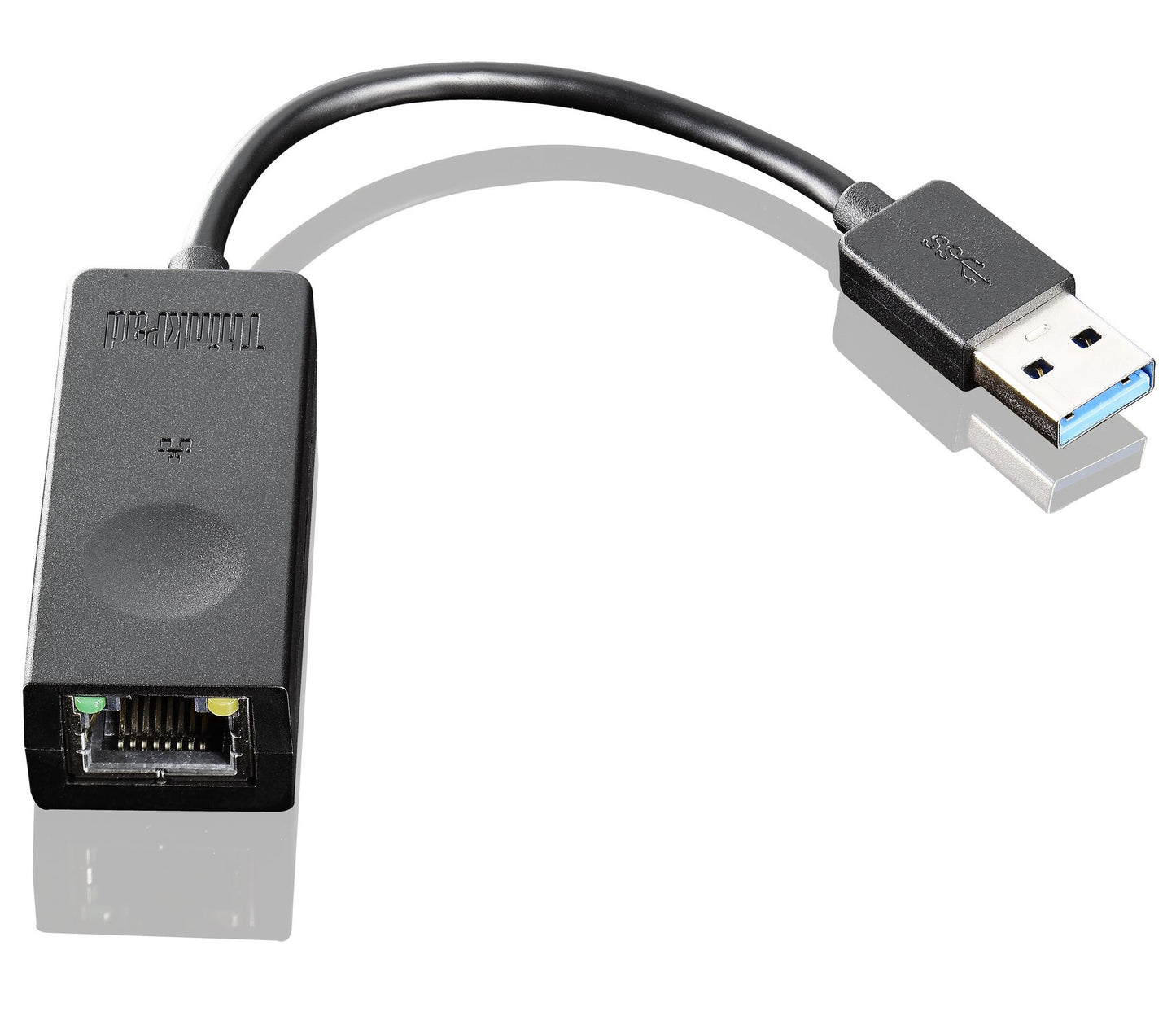 Lenovo 03X6840 cable gender changer RJ-45 USB 2.0 Type-A Black