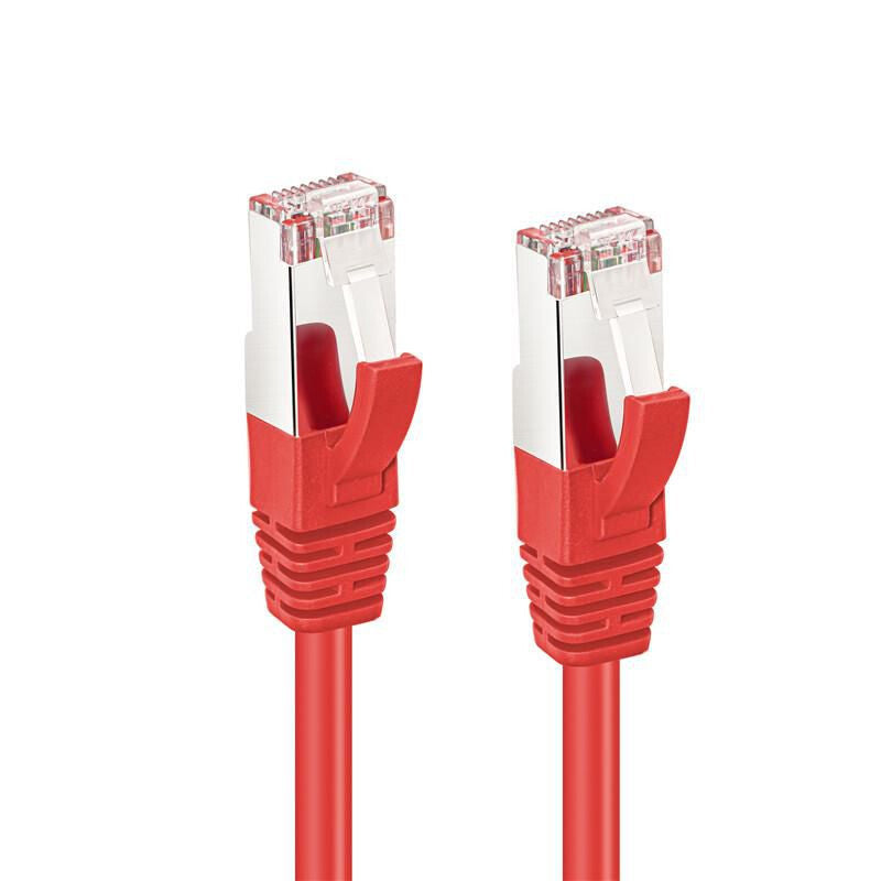 Microconnect MC-SFTP6A005R networking cable Red 0.5 m Cat6a S/FTP (S-STP)