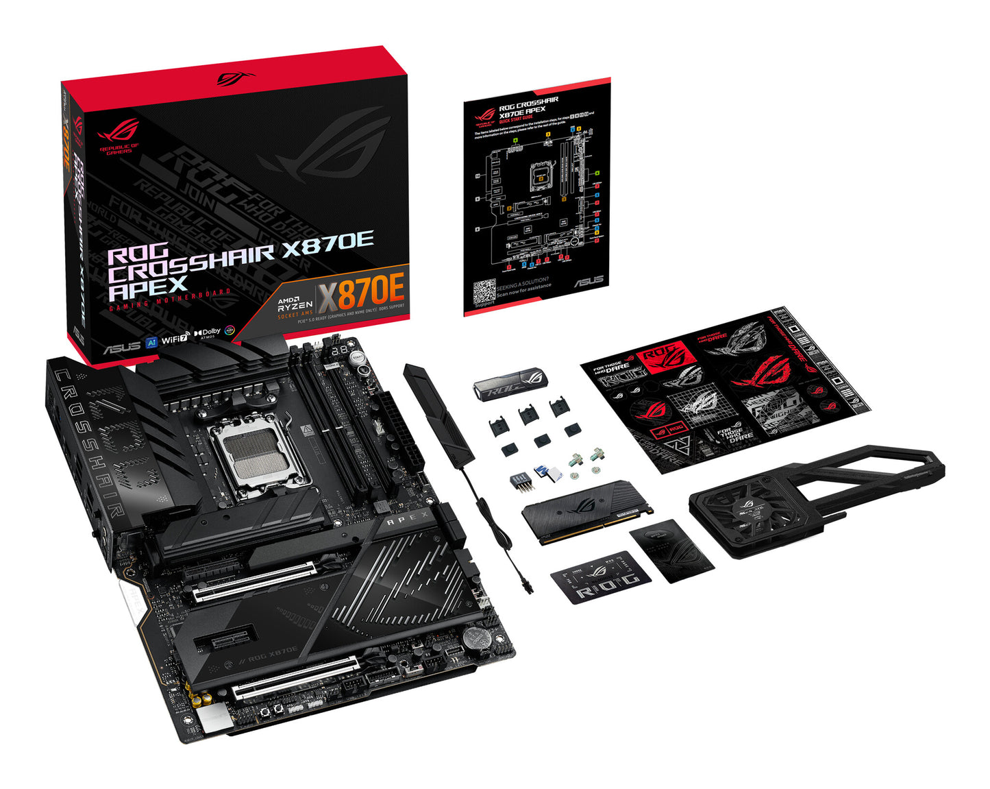 ASUS ROG CROSSHAIR X870E APEX AMD X870E Socket AM5 ATX