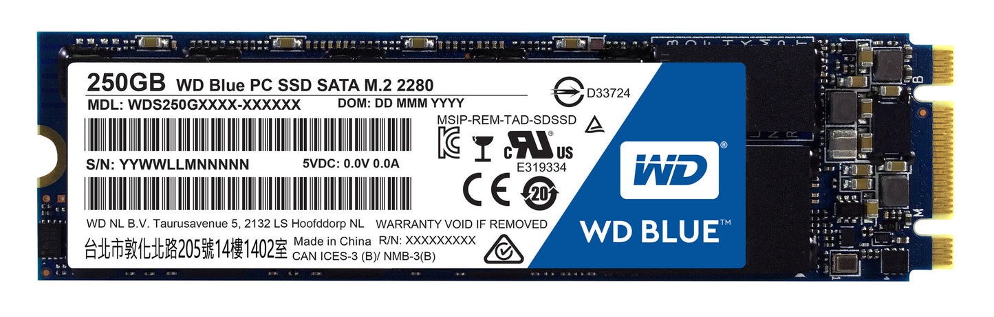 Western Digital Blue PC 250 GB M.2