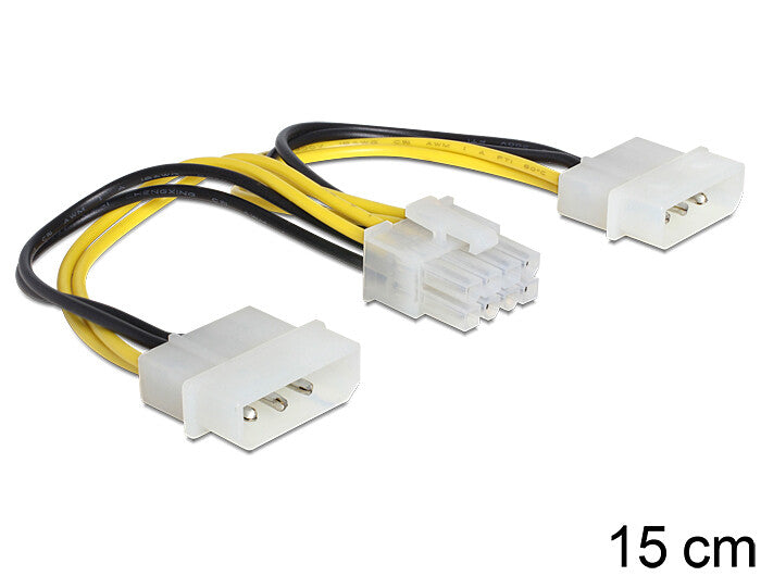 DeLOCK 83410 internal power cable 0.15 m