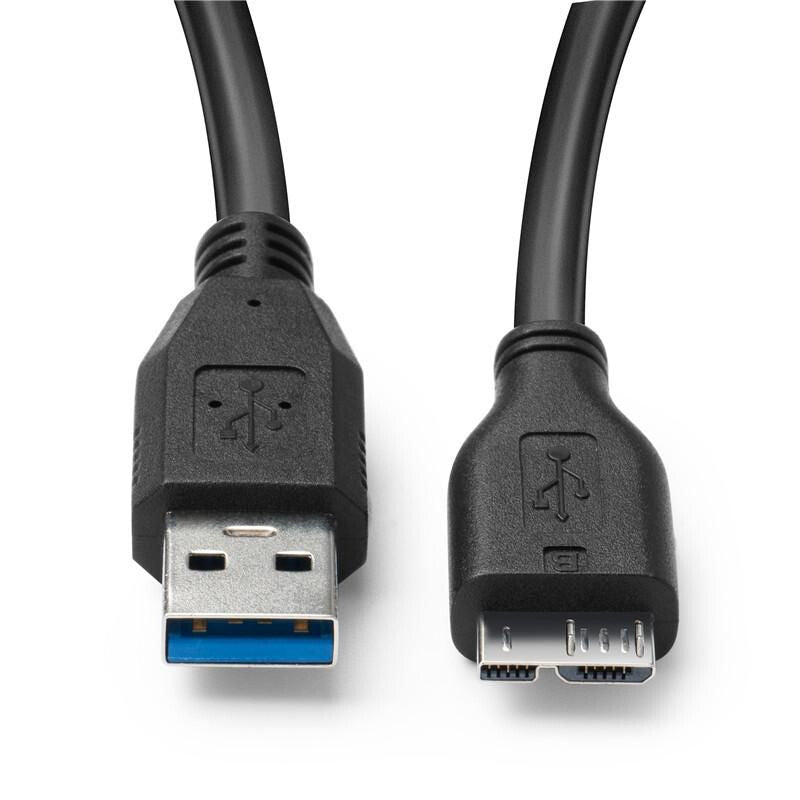 Microconnect USB3.0AB05MICRO USB cable USB 3.2 Gen 1 (3.1 Gen 1) 0.5 m USB A Micro-USB B Black