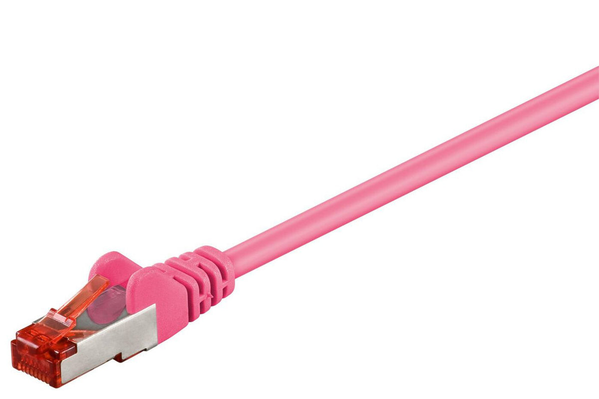Microconnect B-FTP60025PI networking cable Pink 0.25 m Cat6 F/UTP (FTP) Round