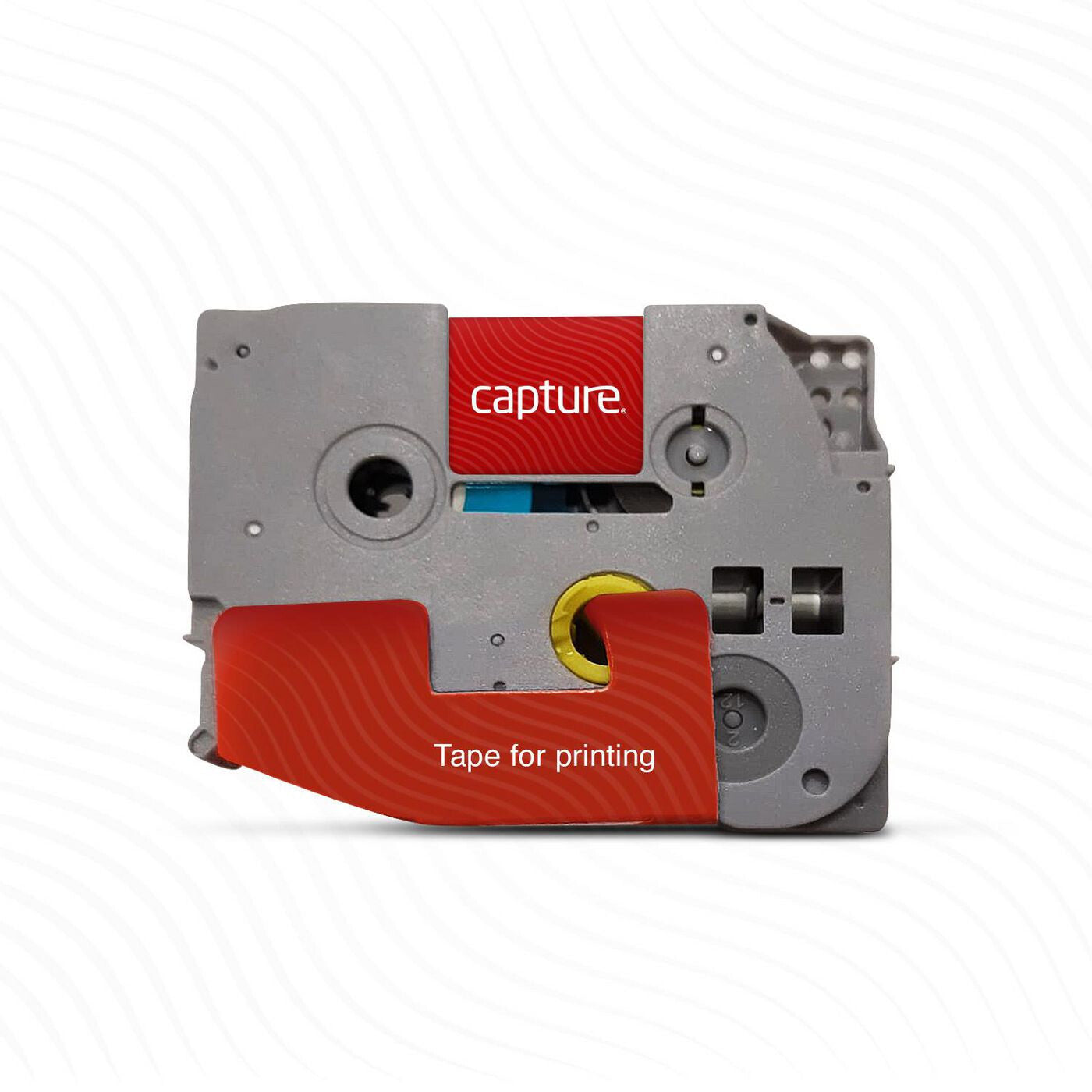 Capture CA-TZE431 label-making tape Black on red