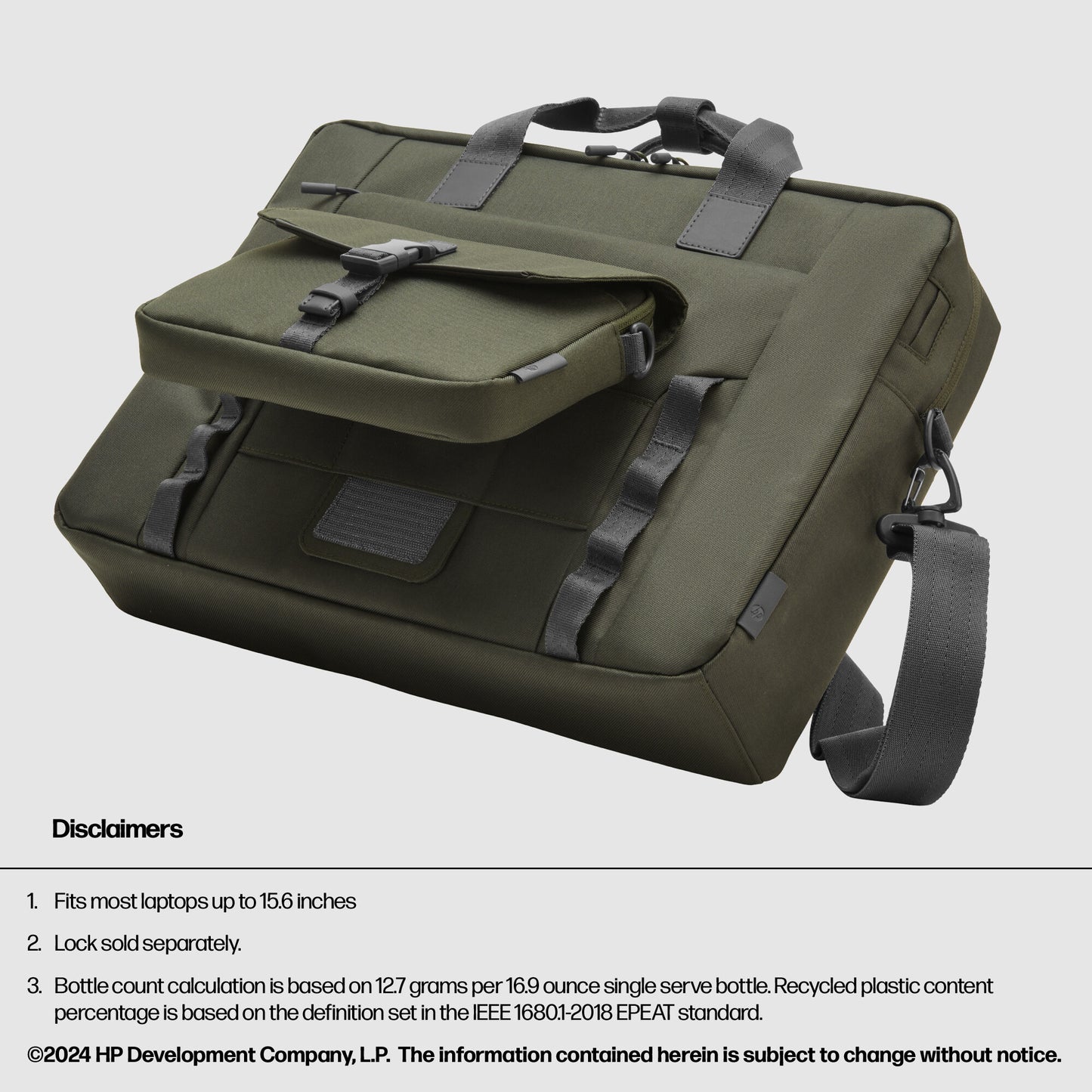 HP 15.6-inch Modular Laptop Bag