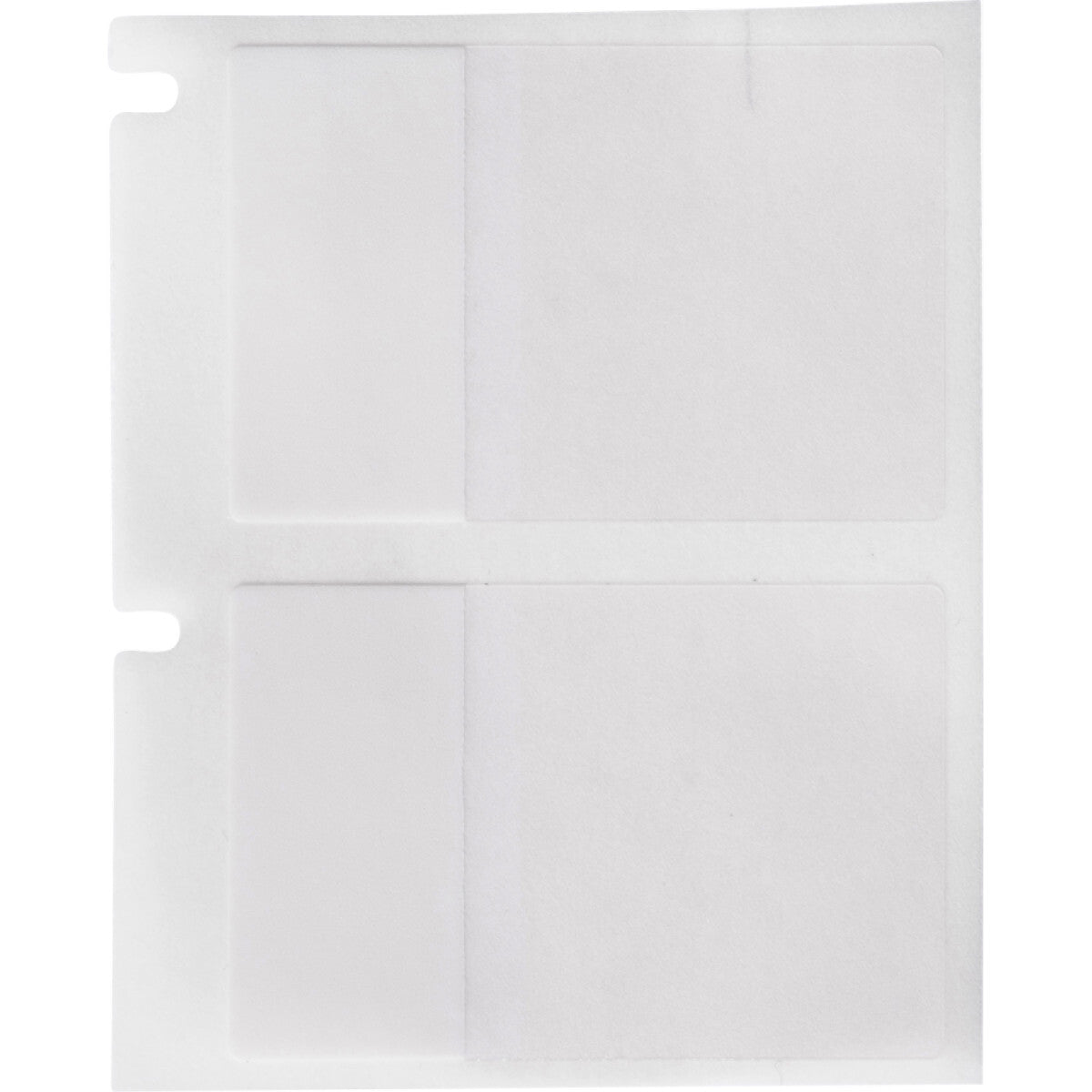 Brady M6-31-427 printer label Transparent, White Self-adhesive printer label