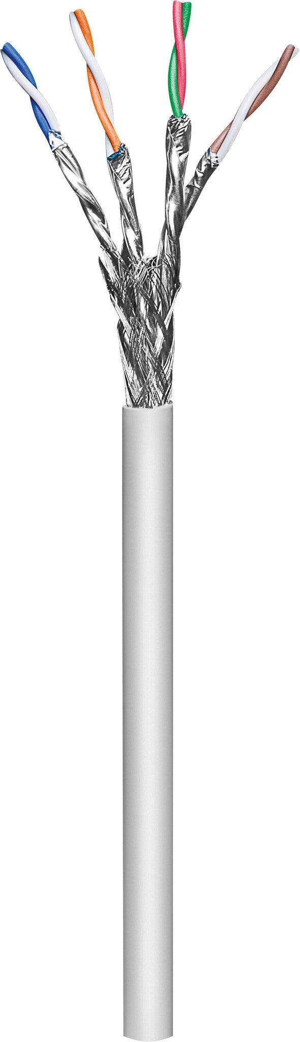 Microconnect KAB031-050 networking cable Grey 50 m Cat6a S/FTP (S-STP) Round