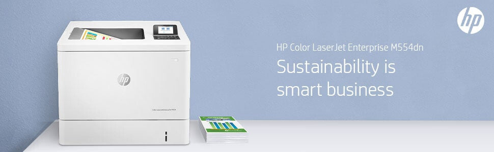 HP Color LaserJet Enterprise M554dn Printer