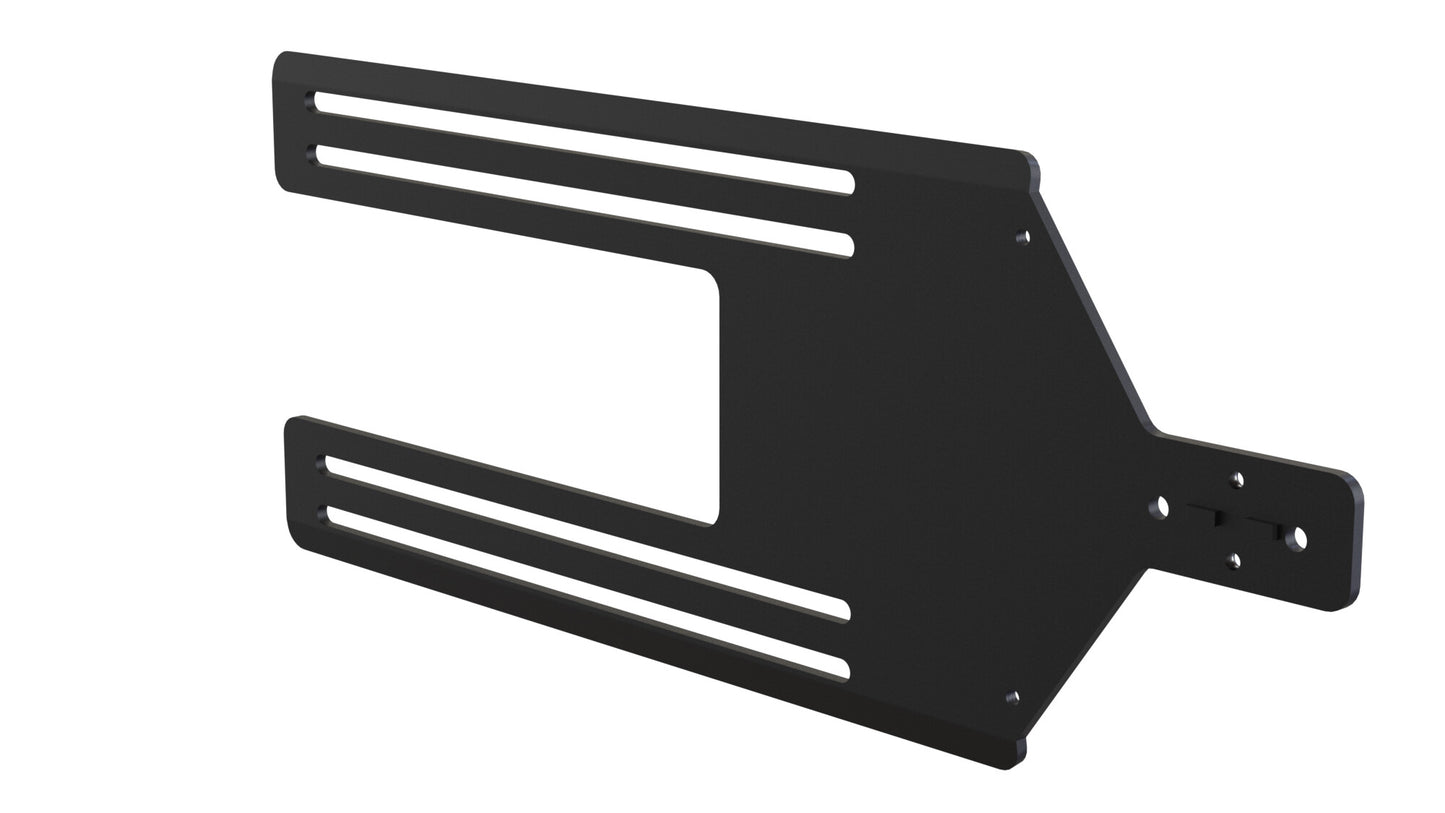 Ergonomic Solutions SpacePole Kiosk & Signage Kiosk straight bracket Portrait 15 to 22