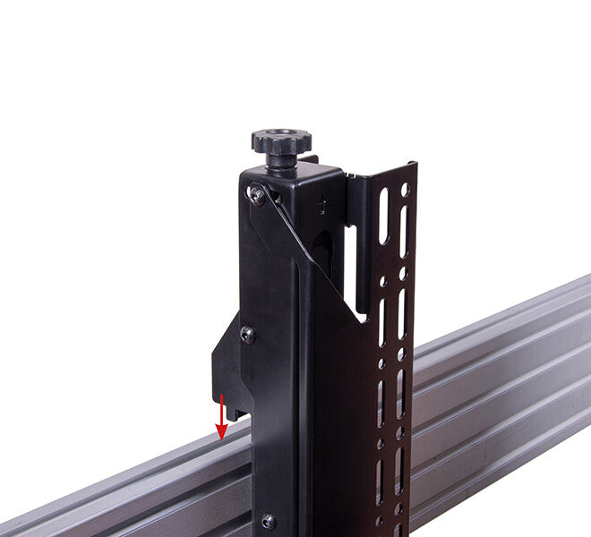 B-Tech SYSTEM X - VESA 400 Flat Screen Interface Arms with Micro-Adjustment for BT8390 (Pair)