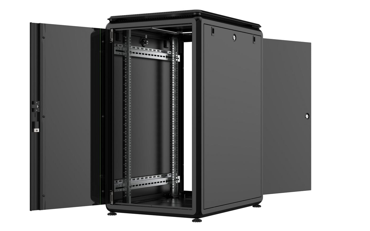 Lanview RDL20U68BL rack cabinet 20U Freestanding rack Black