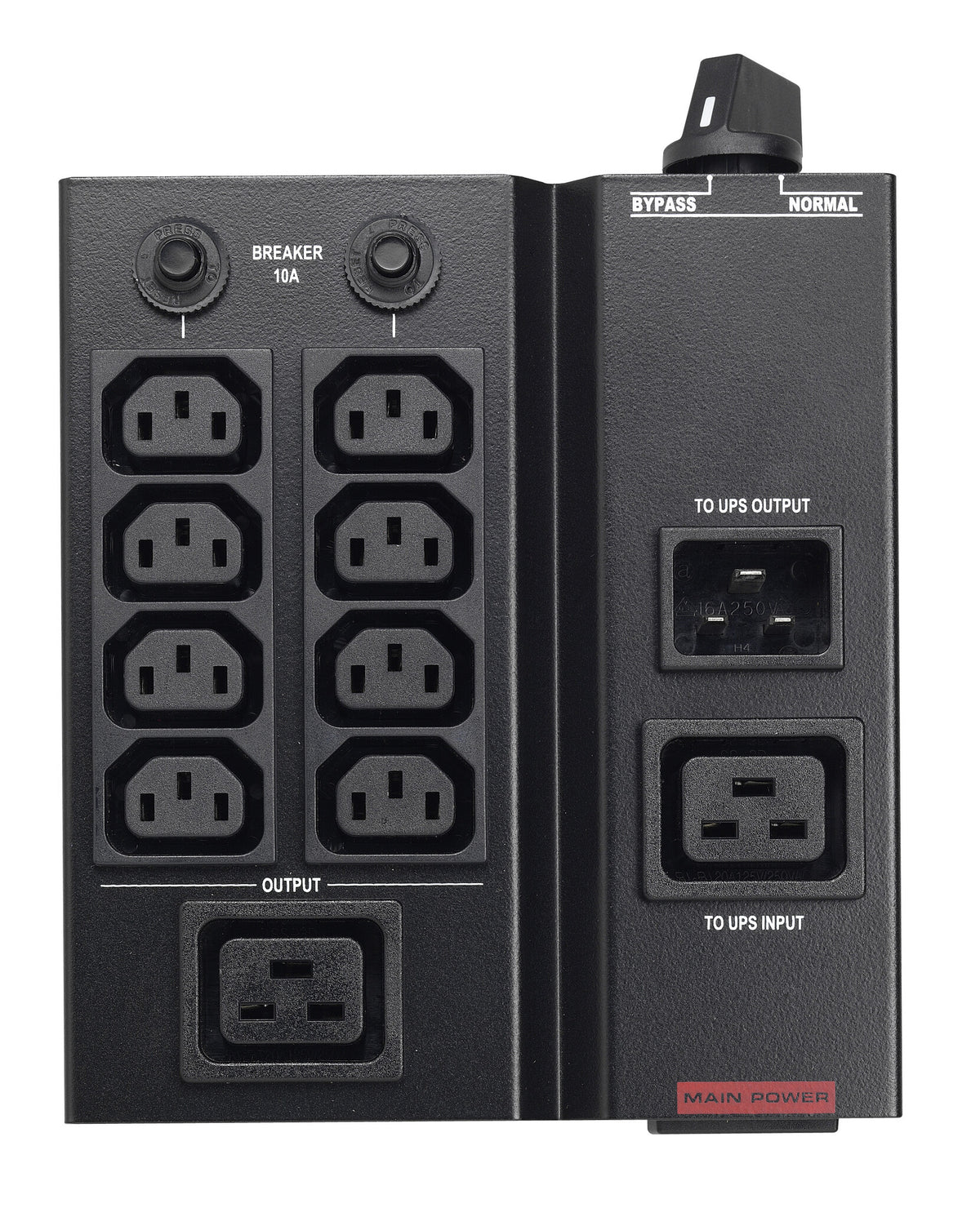PowerWalker MBS/PDU IEC 1-3kVA power distribution unit (PDU) 9 AC outlet(s) Black