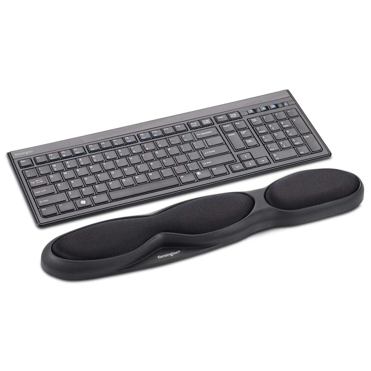 Kensington Comfort Gel Keyboard Wrist Rest — Black