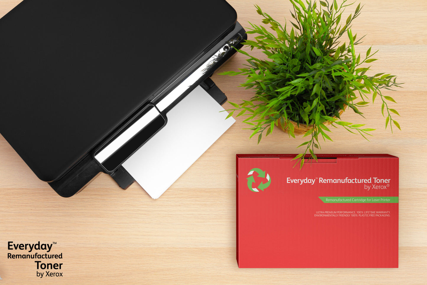 Everyday™ Magenta Remanufactured Toner by Xerox compatible with HP 126A (CE313A), Standard capacity