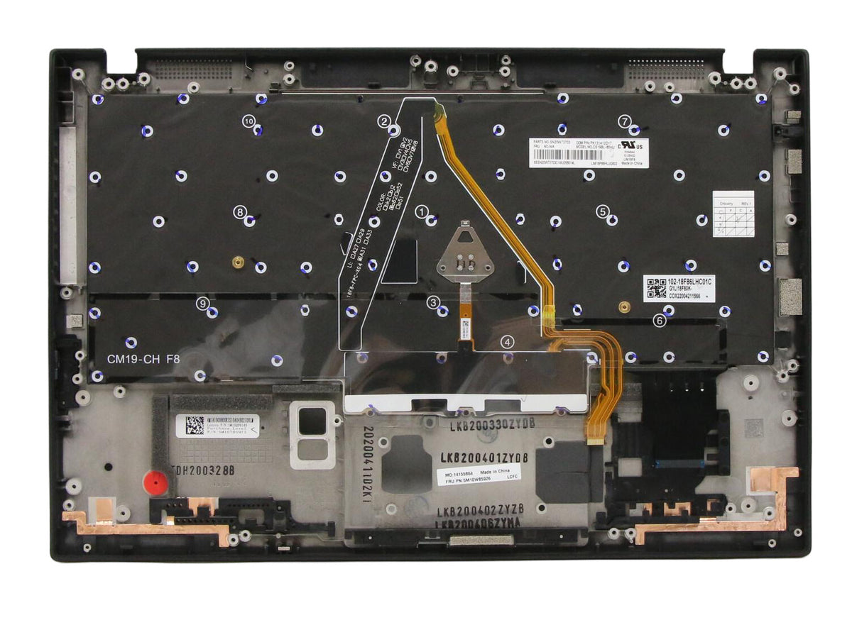 Lenovo 5M10W85884 laptop spare part Cover + keyboard