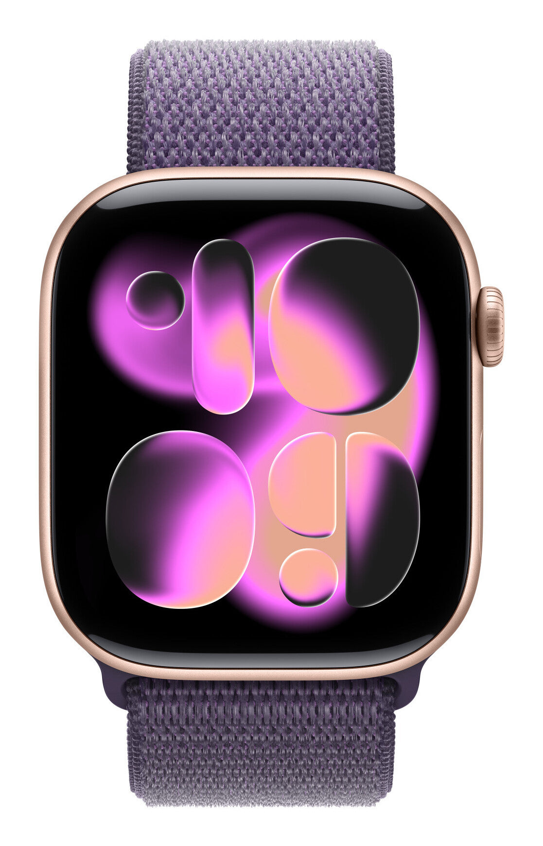 Apple MFFK4ZM/A smart wearable accessory Band Purple Nylon, Recycled polyester, Spandex