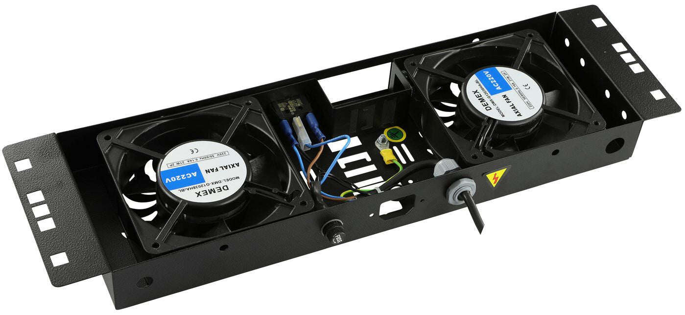 Lanview RAF113BL rack accessory Fan panel
