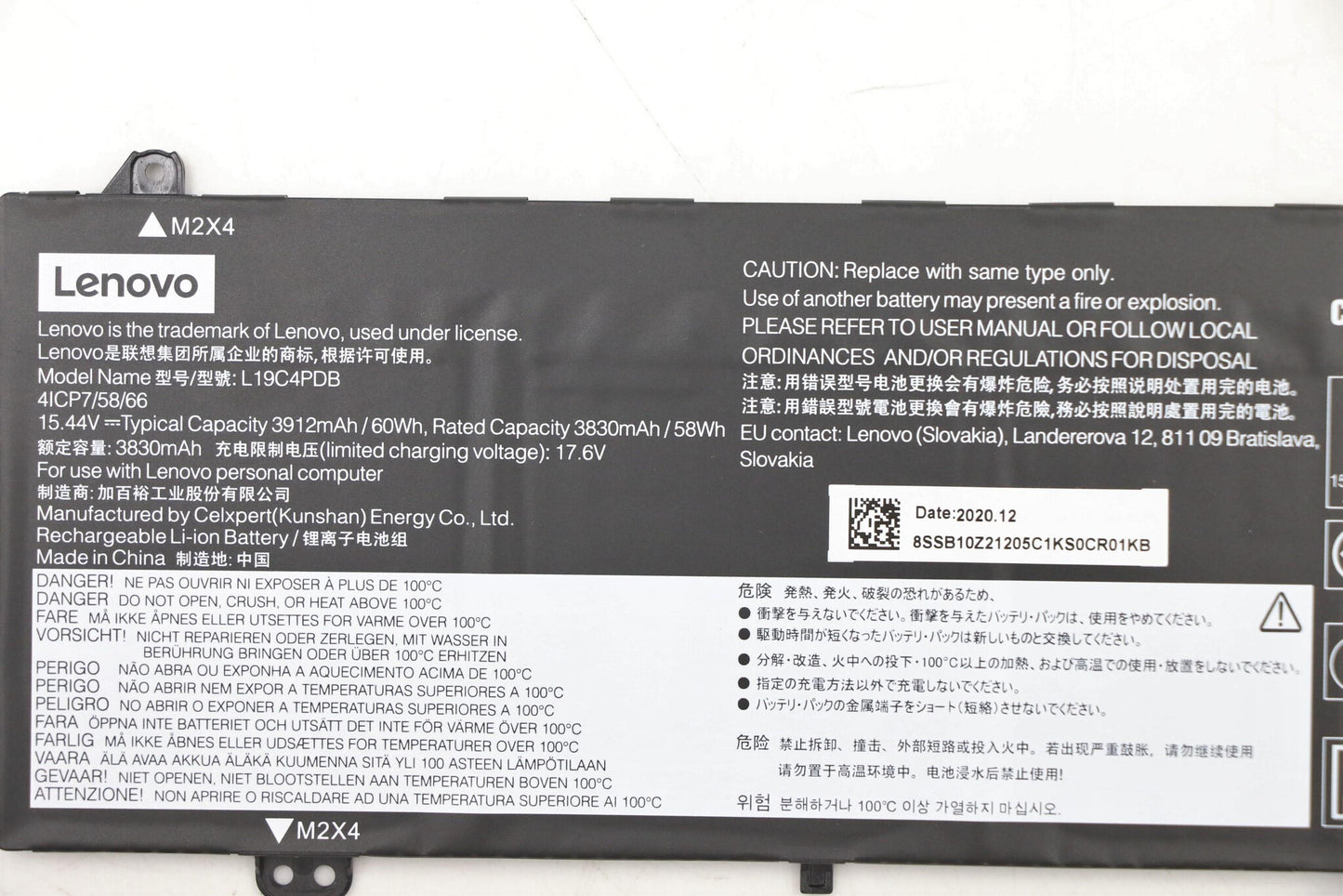 Lenovo 5B10Z21209 laptop spare part Battery