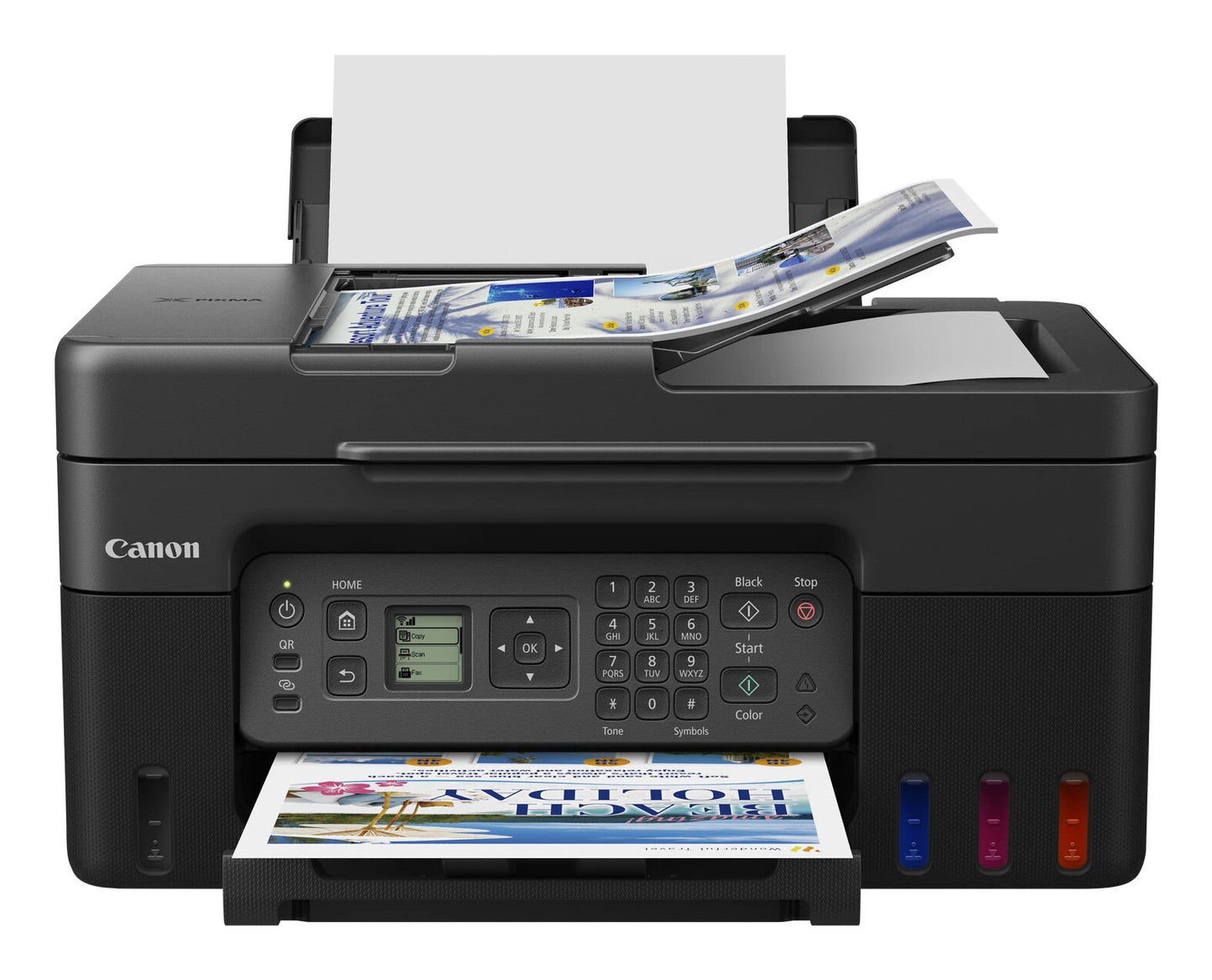 Canon PIXMA G4570 Wireless Colour All-in-one Refillable MegaTank Inkjet Printer