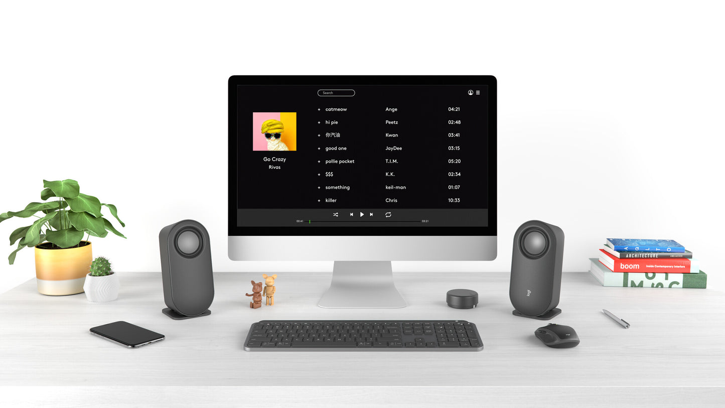 Logitech Z407 Bluetooth computer speakers with subwoofer