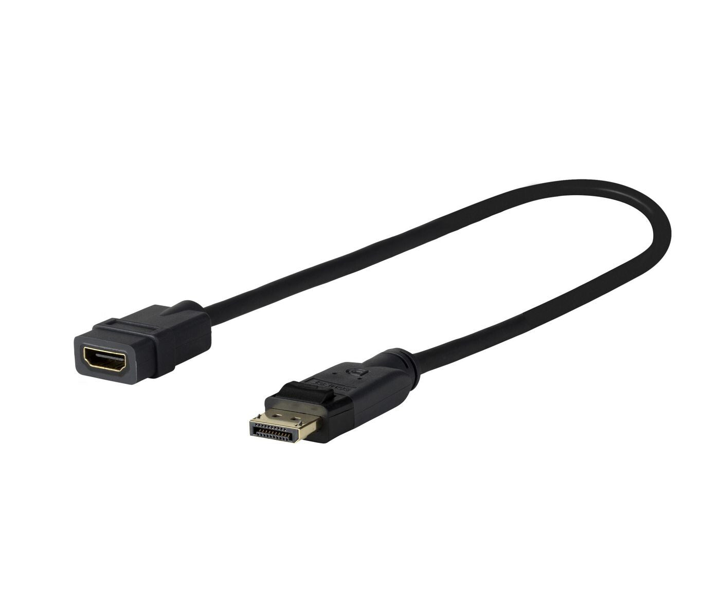 Vivolink PRODPADAPHDMI4K video cable adapter 0.2 m DisplayPort HDMI Black