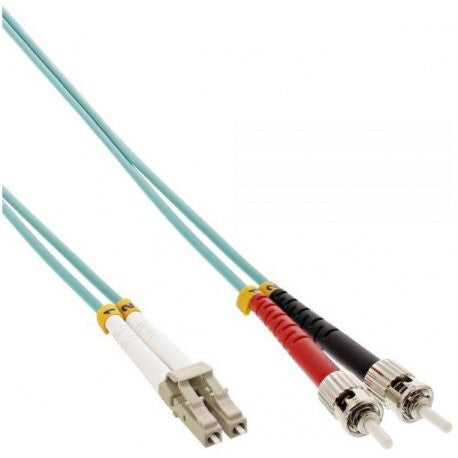 Mercodan 40400083 InfiniBand/fibre optic cable 10 m LC ST Turquoise