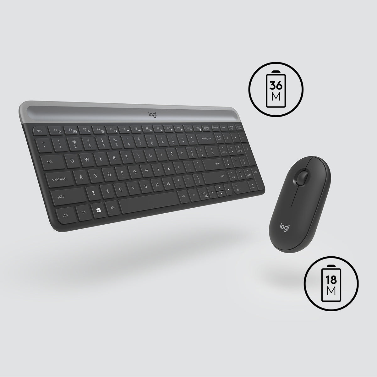 Logitech Slim Wireless Combo MK470