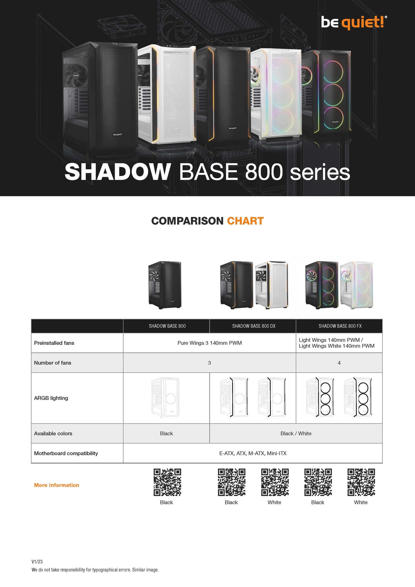 be quiet! Shadow Base 800 FX White Midi Tower
