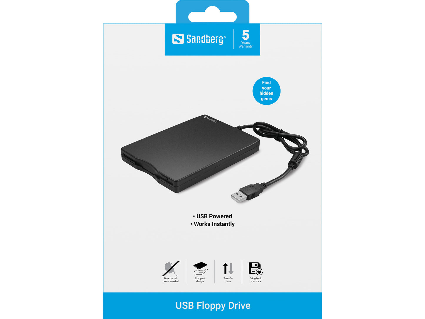 Sandberg USB Floppy Drive
