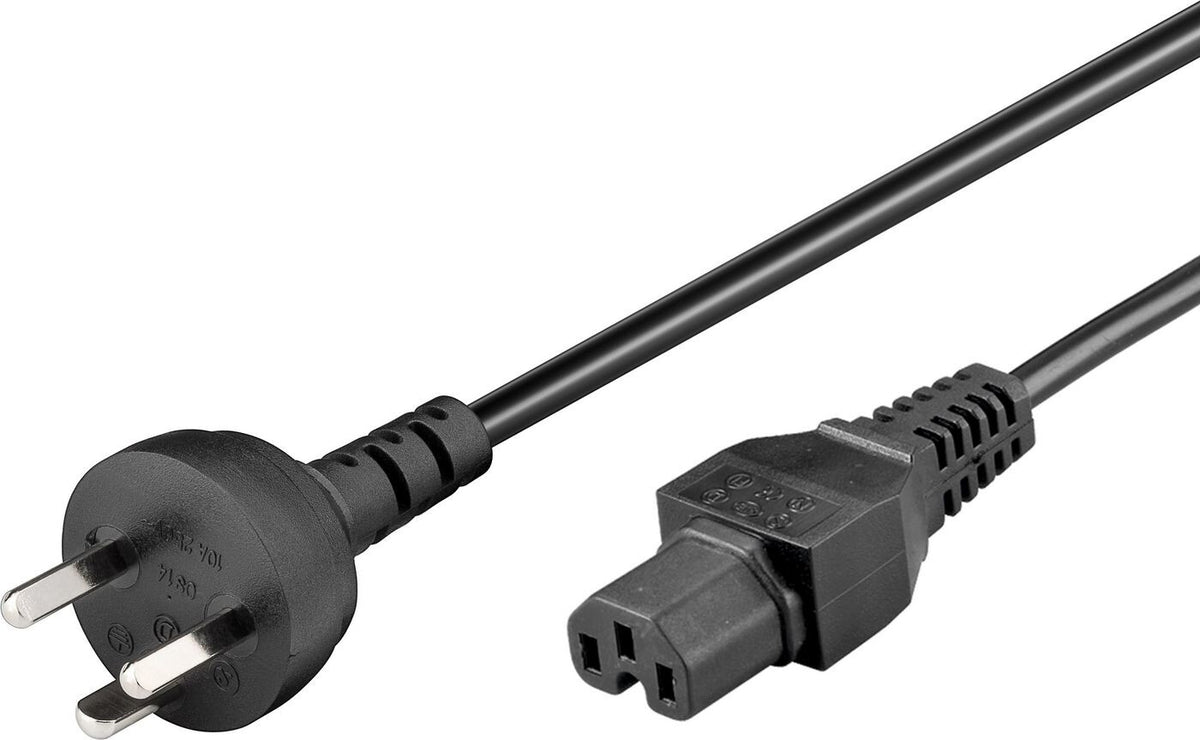 Microconnect PE130418 power cable Black 1.8 m DK-EDB C15 coupler