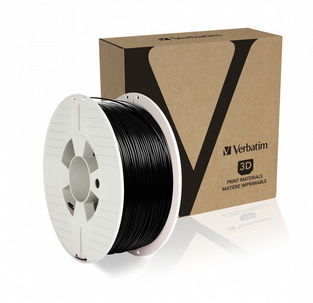 Verbatim 55052 3D printing material Polyethylene Terephthalate Glycol (PETG) Black 1 kg