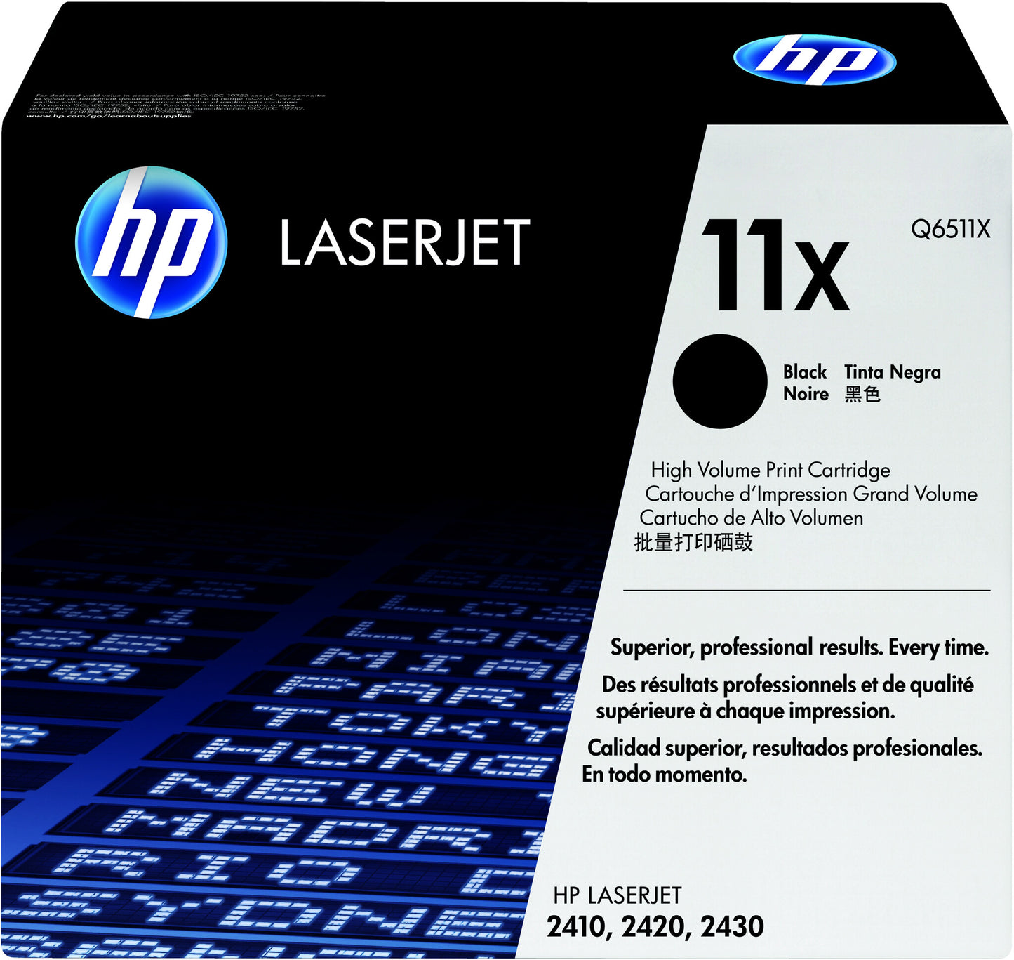 HP 11X High Yield Black Original LaserJet toner cartridge 1 pc(s)